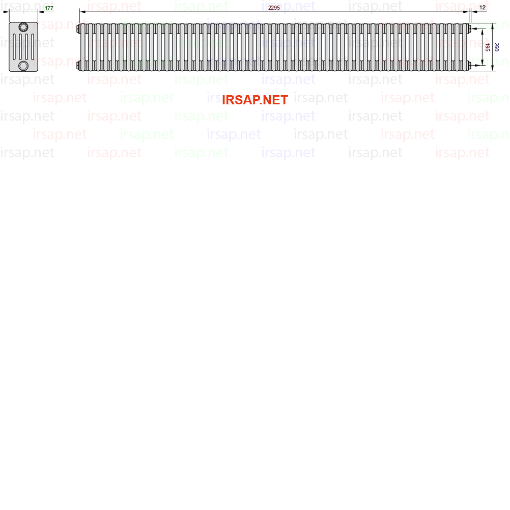 Радиатор IRSAP Tesi 50260/51 T02 CL 01